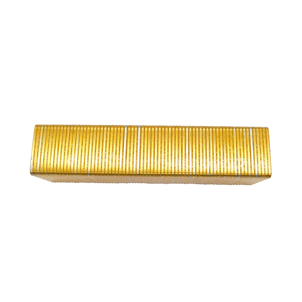 Galvanized 15/16 Inch Wide Crown 16 Gauge Staples 1-1/4 Inch Length (5,000/Box)
