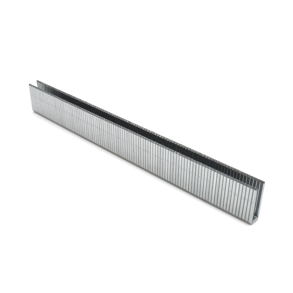 1 Inch Long x 1/4 Inch Narrow Crown 18 Gauge (L Wire) Finish Staples (5,000 per box)
