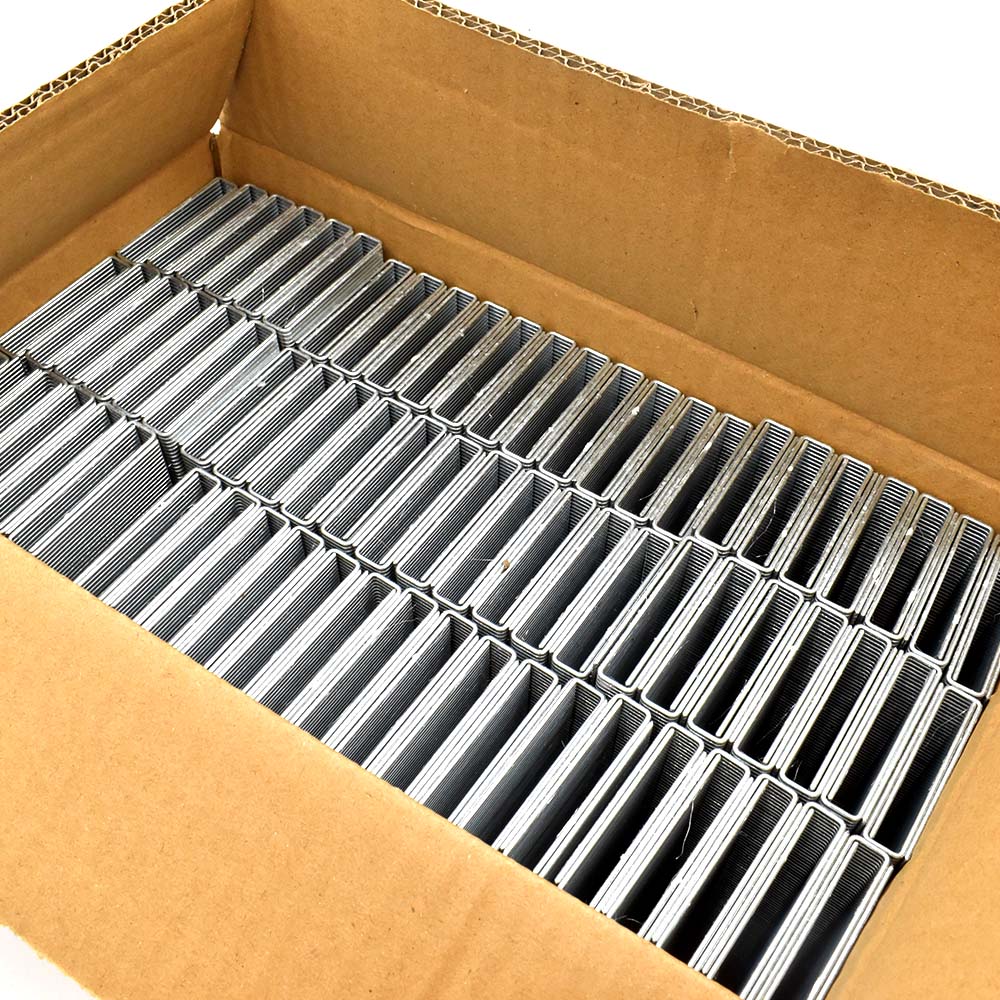 2 Inch Length x 7/16 Inch Medium Crown x 16 Gauge (N Wire) Staples (10,000 per box)
