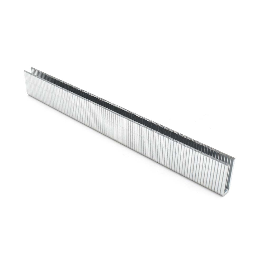 5/8 Inch Long x 1/4 Inch Narrow Crown 18 Gauge (L Wire) Finish Staples (5,000 per box)

