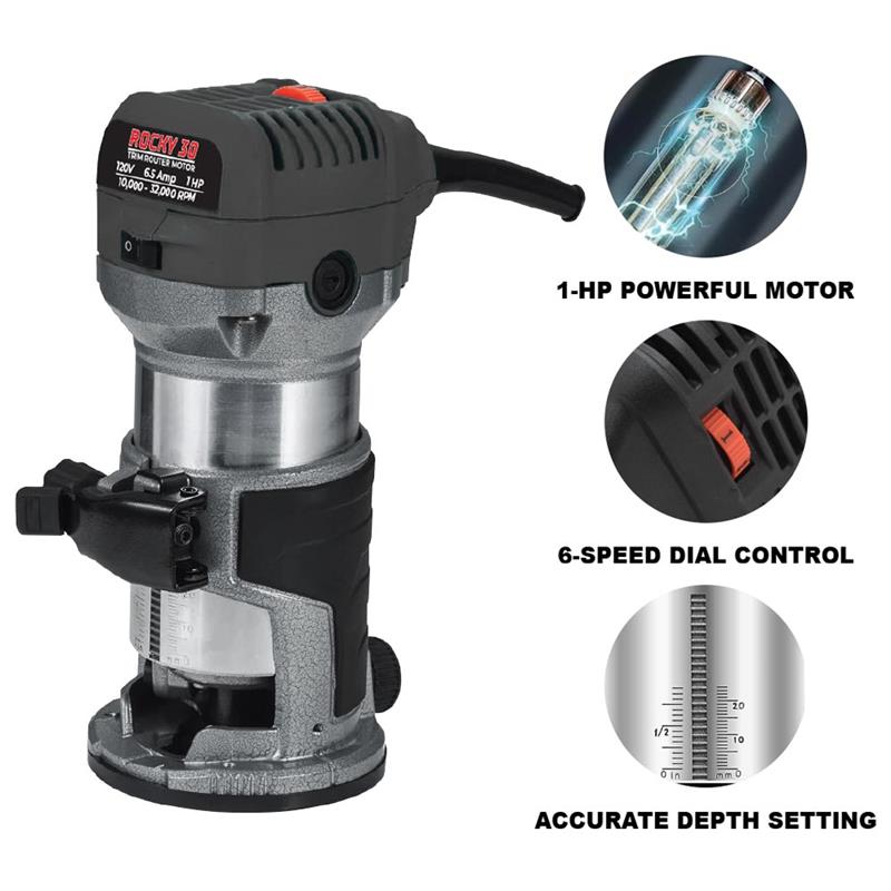 Rocky 30 Trim Router with Fixed Base