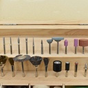 100 Piece All-Purpose Rotary Accessory Kit in Wooden Box
