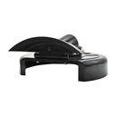7" Vacuum Plastic Dust Shroud Cover with 2-1/2" Vacuum Connector