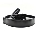 7" Vacuum Metal Dust Shroud Cover with 3" ID and 1.5" Vacuum Connector