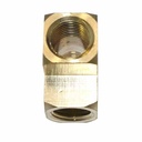 1/4" FPT Brass Tee - 1 inlet - 2 Outlets - Six Display Pack - W03