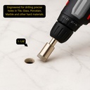 1-1/8" Electroplated Diamond Bit 8 mm Shank