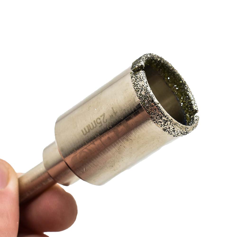 1" Electroplated Diamond Bit 8 mm Shank