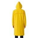 PVC Rain Coat with Reflective Tape  - L