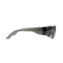 Frameless Safety Glasses with Scratch-Resistant Coating - Smoke (Single Pair)