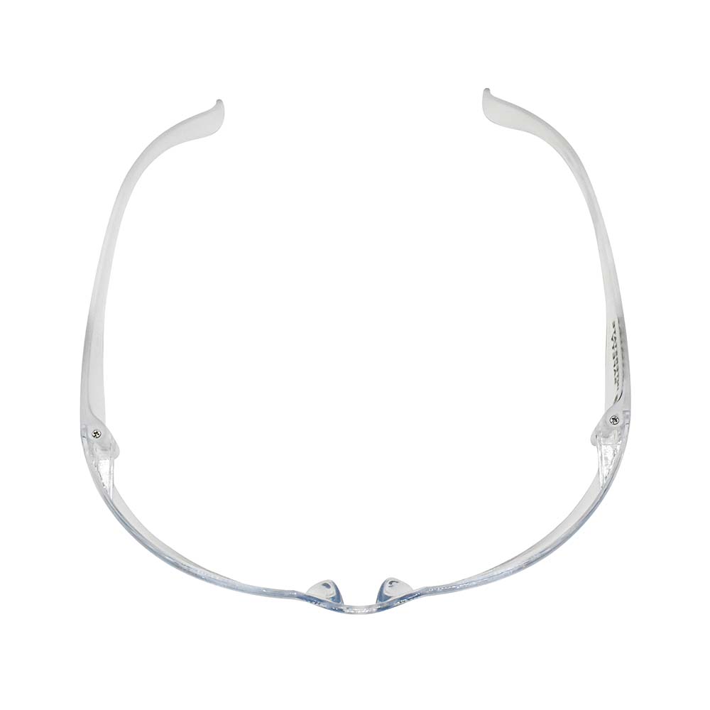 Frameless Safety Glasses with Scratch-Resistant Coating - Clear ( Single Pair)