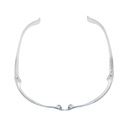 Frameless Safety Glasses with Scratch-Resistant Coating - Clear ( Single Pair)