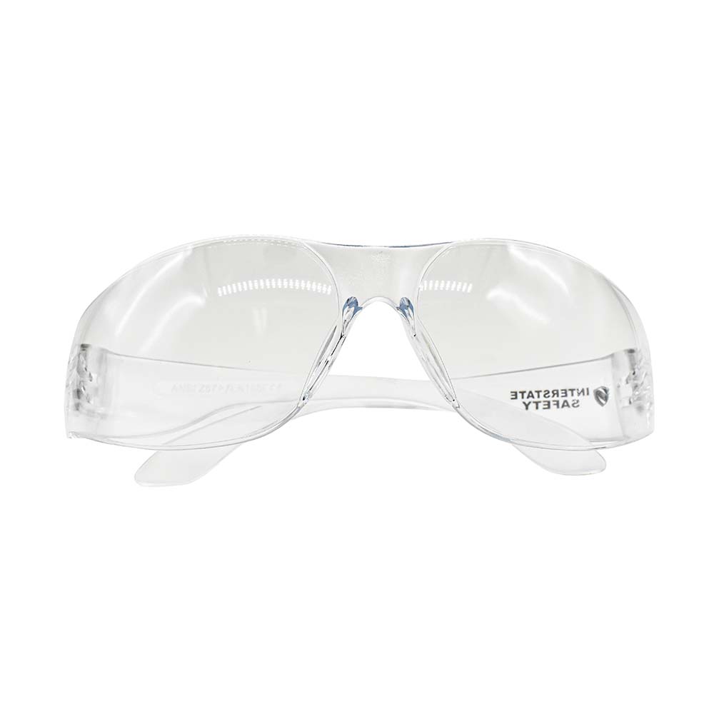 Frameless Safety Glasses with Scratch-Resistant Coating - Clear ( Single Pair)