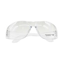 Frameless Safety Glasses with Scratch-Resistant Coating - Clear ( Single Pair)