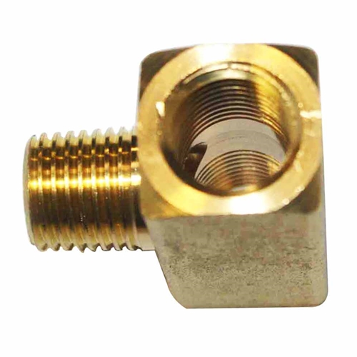 1/4" FPT Brass Branch Tee - 1 inlet - 2 Outlets - Single Display Pack - W03