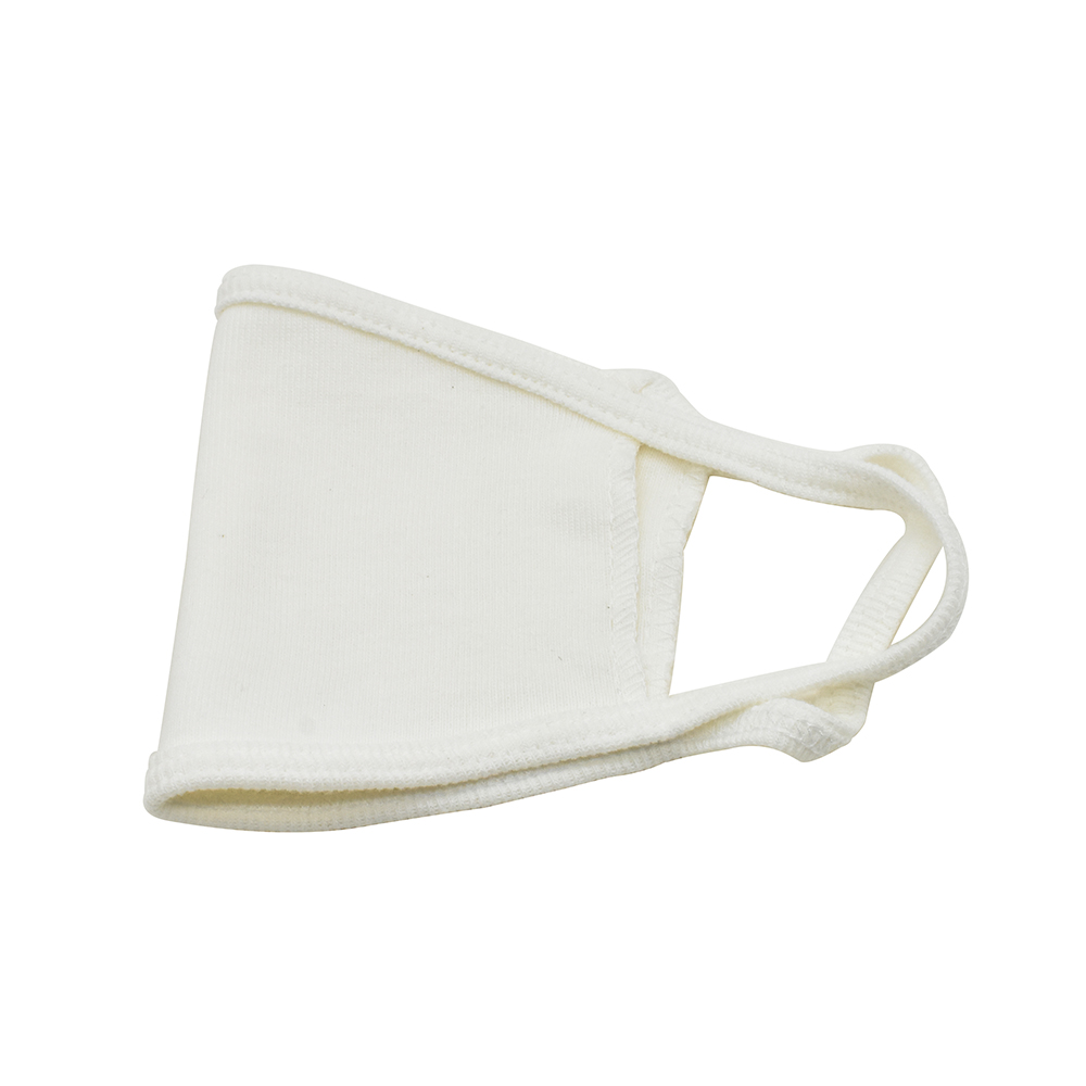 ASSORTED REUSABLE FACE MASKS (WHITE)  3/PACK