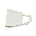 ASSORTED REUSABLE FACE MASKS (WHITE)  3/PACK