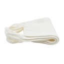 ASSORTED REUSABLE FACE MASKS (WHITE)  3/PACK