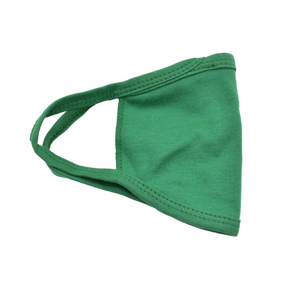 Reusable Face Masks - 100% Cotton - GREEN