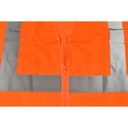 High Visibility Safety Vest with Reflective Stripes, Large, Orange