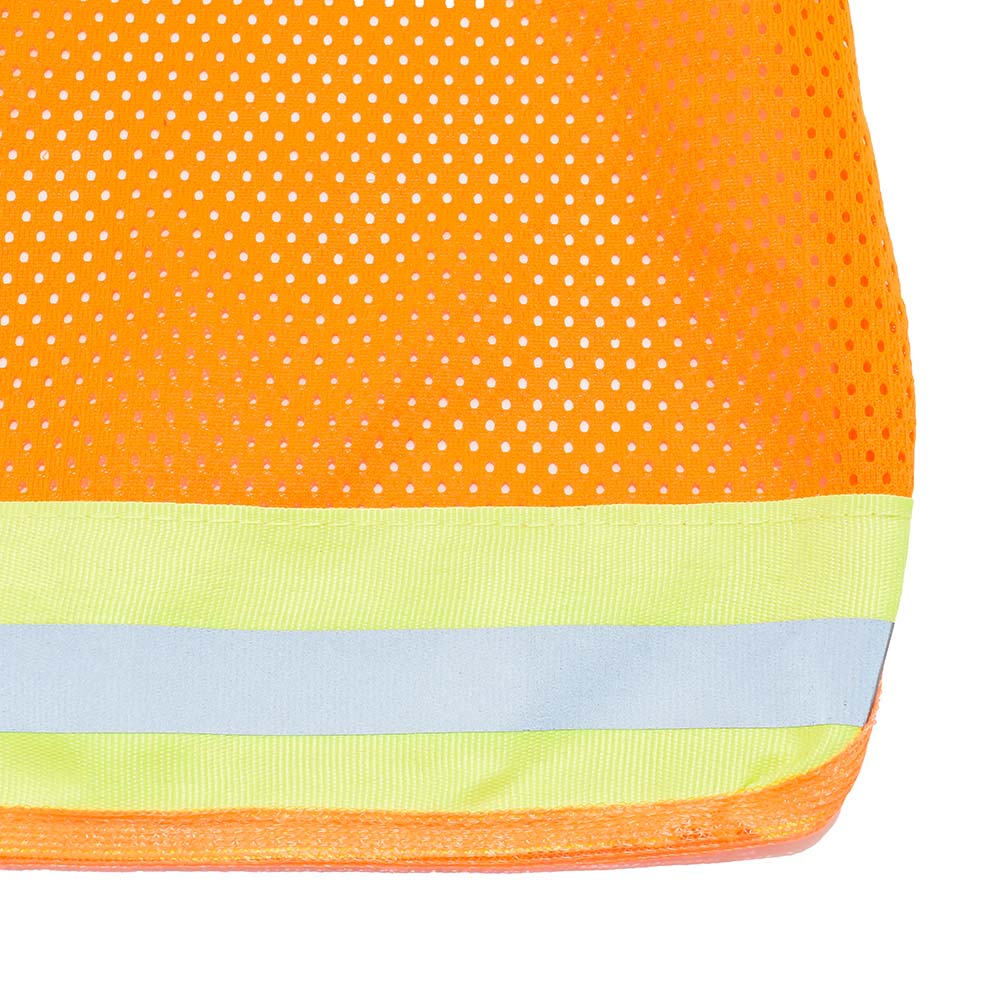 Neck Shield / Shade - High Visibility ORANGE Color with Reflective Tape