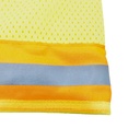 Neck Shield / Shade - High Visibility LIME Color with Reflective Tape