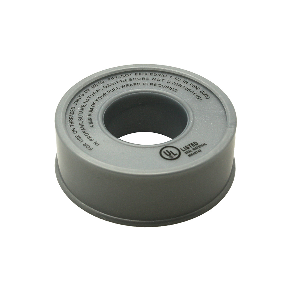 1/2" x 260" Gray Thread Sealing PTFE Stainless Steel Tape