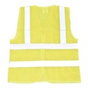 High Visibility Safety Vest with Reflective Stripes, X-Large, Neon Yellow 