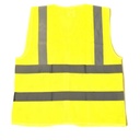 High Visibility Safety Vest with Reflective Stripes, Large, Neon Yellow 