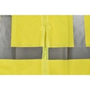 High Visibility Safety Vest with Reflective Stripes, Large, Neon Yellow 