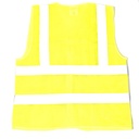 High Visibility Safety Vest with Reflective Stripes, Large, Neon Yellow 