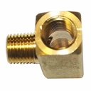 1/4" FPT Brass Branch Tee - 1 inlet - 2 Outlets - 100 Pack Bulk - W03