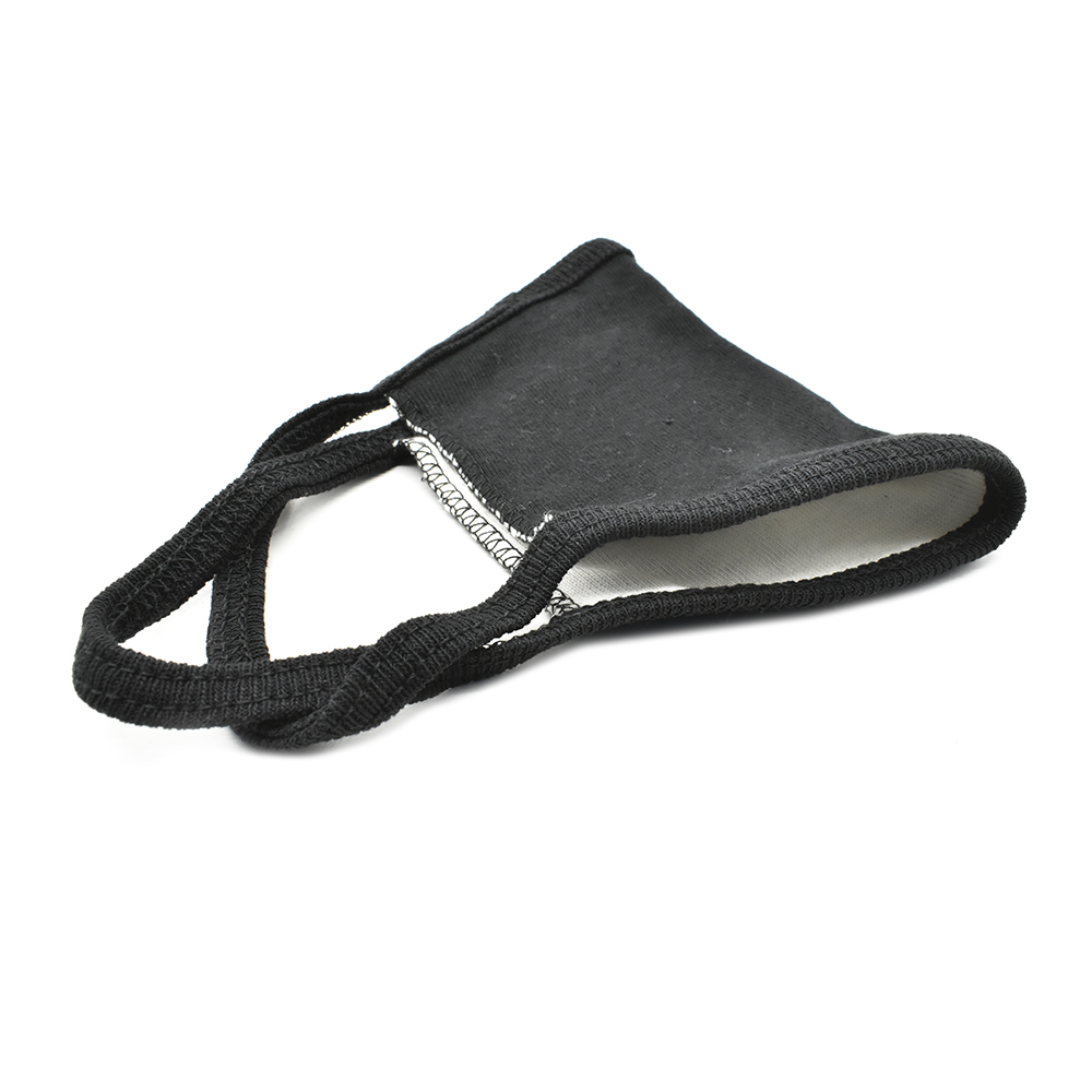 ASSORTED REUSABLE FACE MASKS (BLACK)  3/PACK