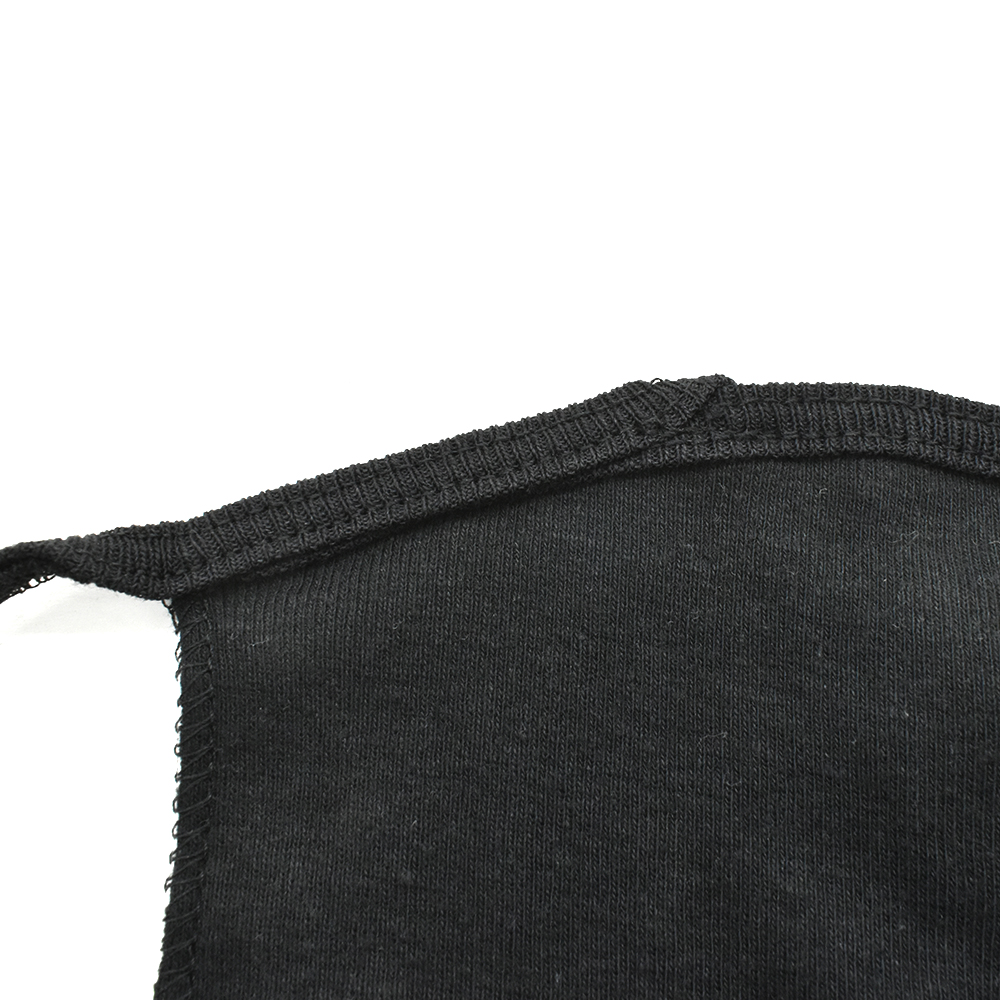 ASSORTED REUSABLE FACE MASKS (BLACK)  3/PACK