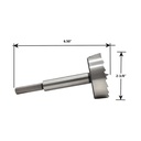 2-3/8" Forstner Bit, 6-3/8"OAL