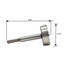 2-1/4" Forstner Bit, 6-3/8"OAL