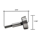 1-7/8" Forstner Bit, 3-5/8"OAL