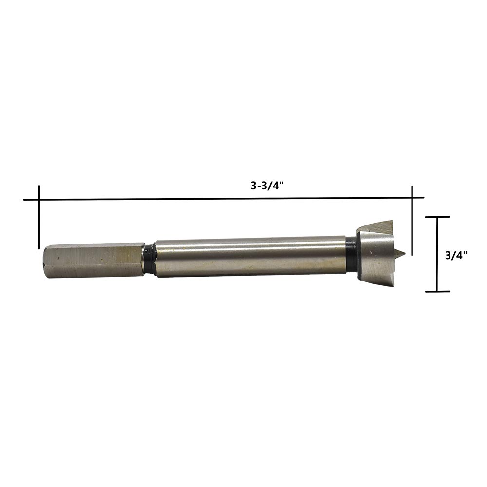 3/4" Forstner Bit, 3-5/8"OAL