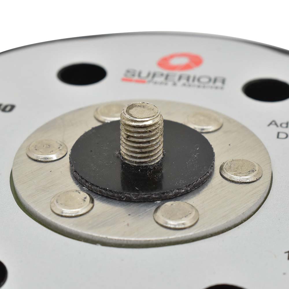 6" Adhesive Pad 6/hole 5/16-24 shaft PC OE #17000 - 874675