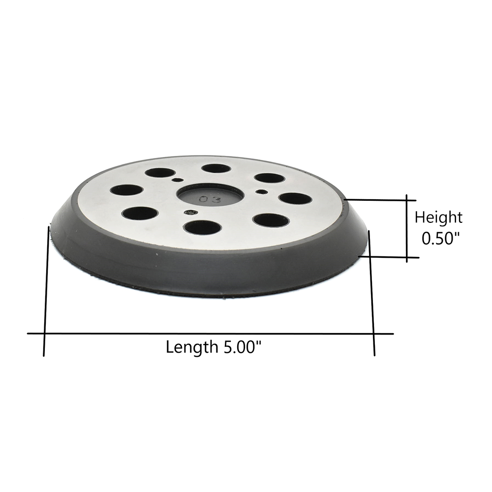 5" Sander Pad Hook and Loop Sanding Pad Dewalt OE #151281-08