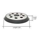 5" Sander Pad Hook and Loop Sanding Pad Dewalt OE #151281-08