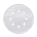 150 Grit 5" Diameter 8-Hole PSA Sanding Paper - 25/Pack (Ceramic Aluminum Oxide)
