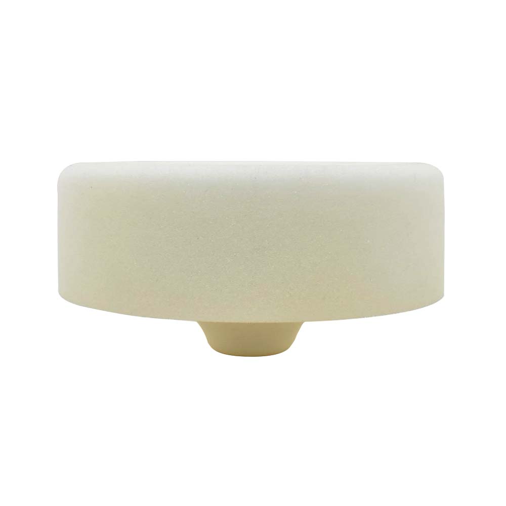 6" White Compounding Pad 5/8"-11 UNC thread