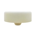 6" White Compounding Pad 5/8"-11 UNC thread