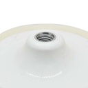 6" White Compounding Pad 5/8"-11 UNC thread