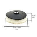 5" Wool Buffing Pad
