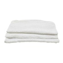 White Terry Mop Towel -100% cotton 14" x 17" - 3pc/pk