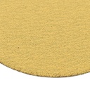 80 Grit 5" Diameter No-Hole H&L Sanding Paper - 25/Pack (Ceramic Aluminum Oxide)