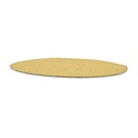 80 Grit 5" Diameter No-Hole H&L Sanding Paper - 25/Pack (Ceramic Aluminum Oxide)