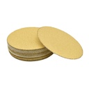 60 Grit 5" Diameter No-Hole H&L Sanding Paper - 25/Pack (Ceramic Aluminum Oxide)