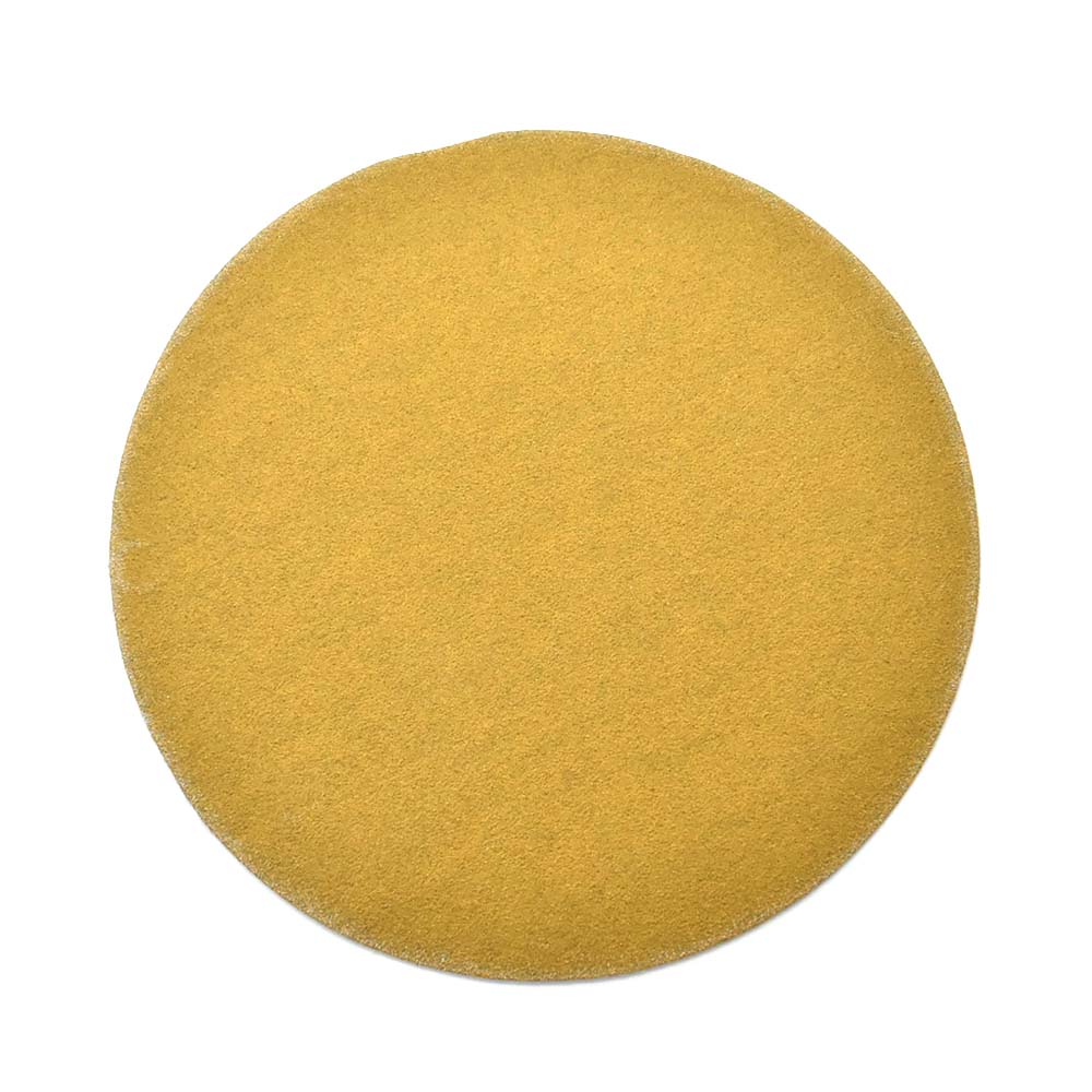 150 Grit 5" Diameter No-Hole H&L Sanding Paper - 25/Pack (Ceramic Aluminum Oxide)